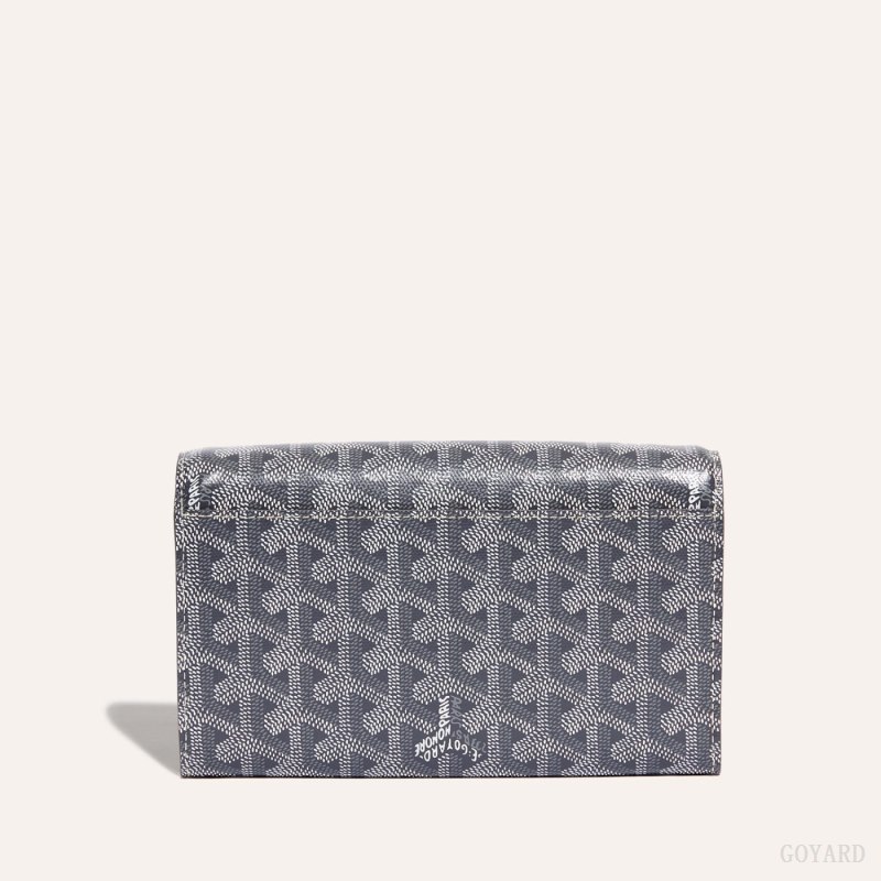 Bolsa De Hombro Goyard Varenne Continental Wallet Gris | GY-MWC3399