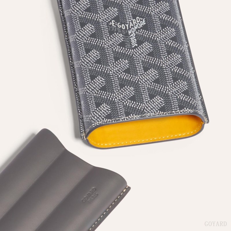 Bolsa Estuche Goyard CHURCHILL 3 CIGAR CASE Gris | GY-XEZ0839