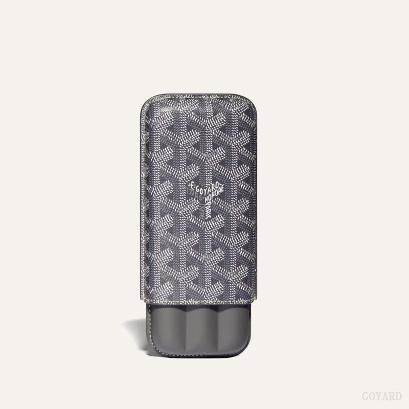 Bolsa Estuche Goyard CHURCHILL 3 CIGAR CASE Gris | GY-XEZ0839