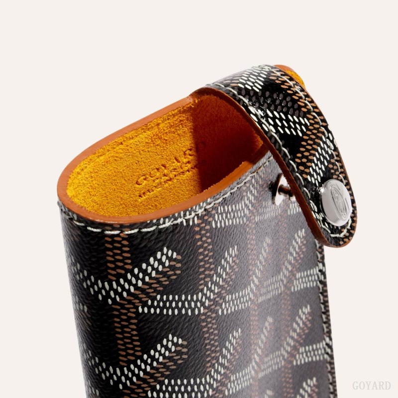 Bolsa Estuche Goyard MONTMARTRE PM GLASSES CASE Negras Marrones | GY-XNQ9866
