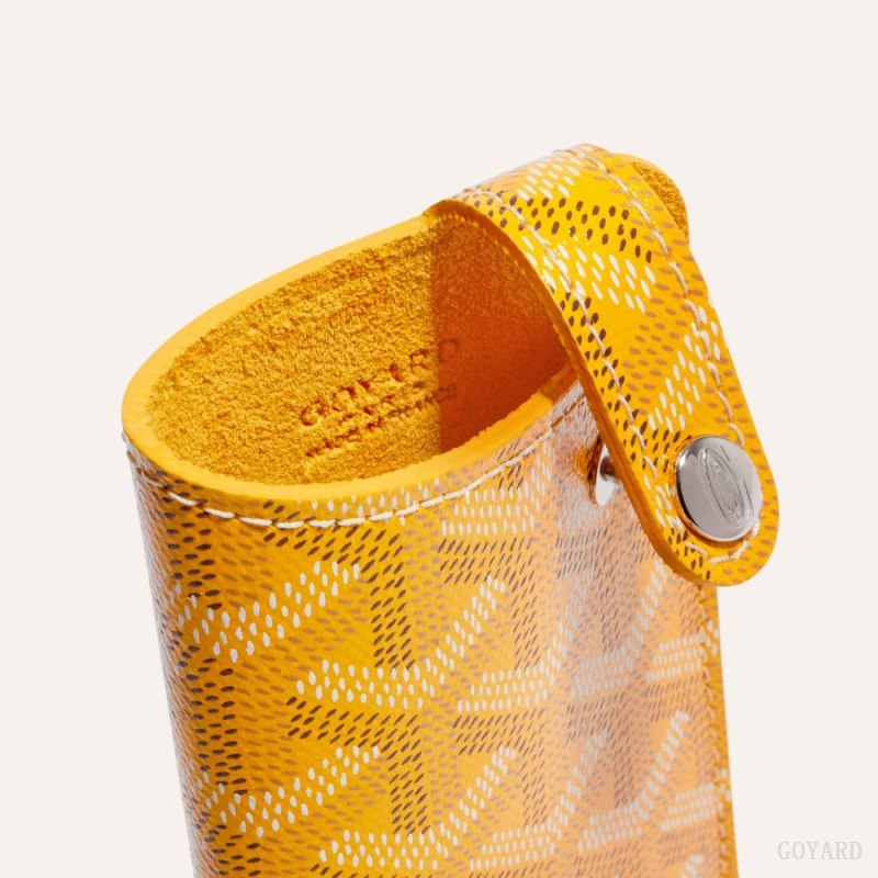 Bolsa Estuche Goyard MONTMARTRE PM GLASSES CASE Amarillo | GY-BLF0698