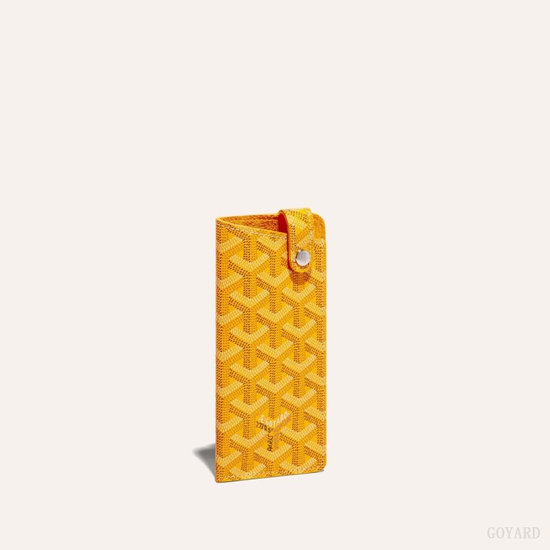 Bolsa Estuche Goyard MONTMARTRE PM GLASSES CASE Amarillo | GY-BLF0698