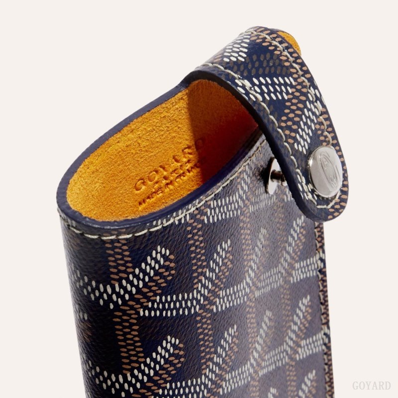 Bolsa Estuche Goyard MONTMARTRE PM GLASSES CASE Azul Marino Azules | GY-CQL6631