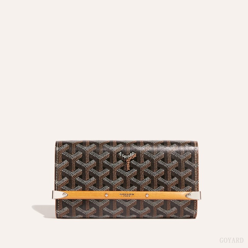 Bolsa Estuche Goyard Monte-Carlo Mini Case Negras Marrones | GY-BVA4179