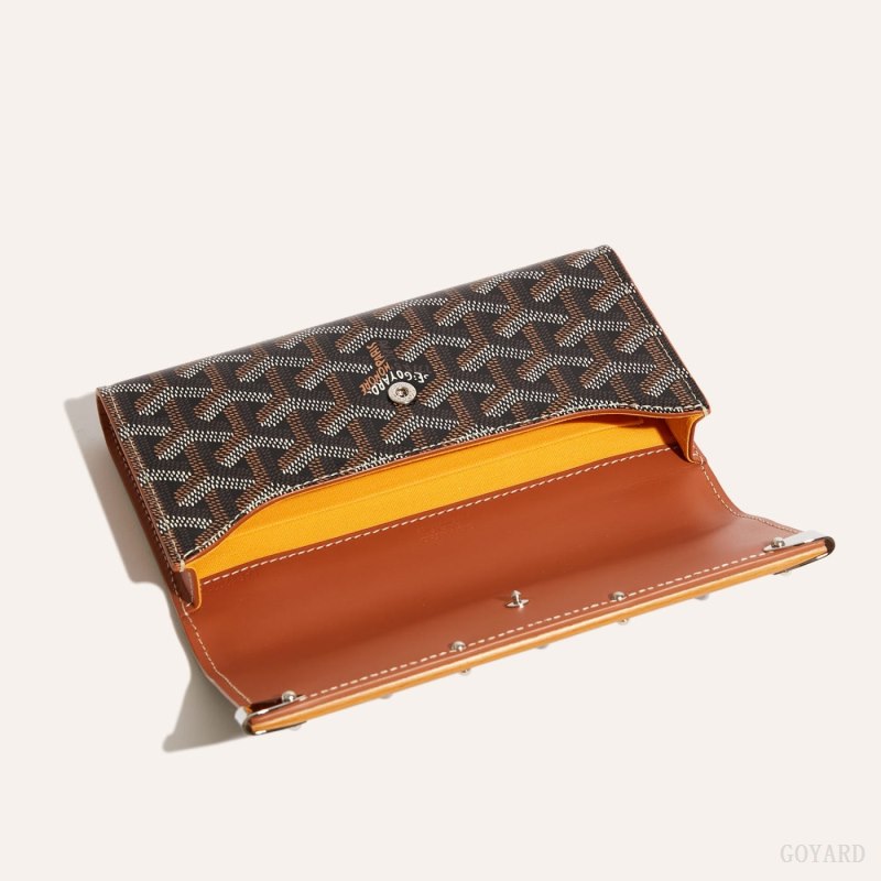 Bolsa Estuche Goyard Monte-Carlo Mini Case Negras Marrones | GY-BVA4179