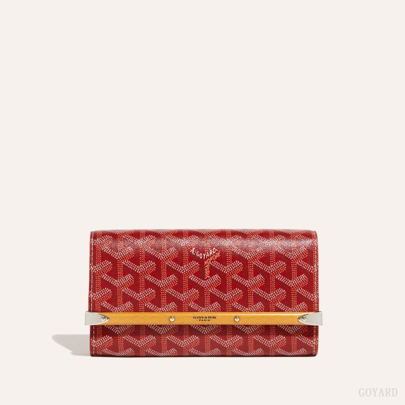 Bolsa Estuche Goyard Monte-Carlo Mini Case Rojas | GY-XYQ2302