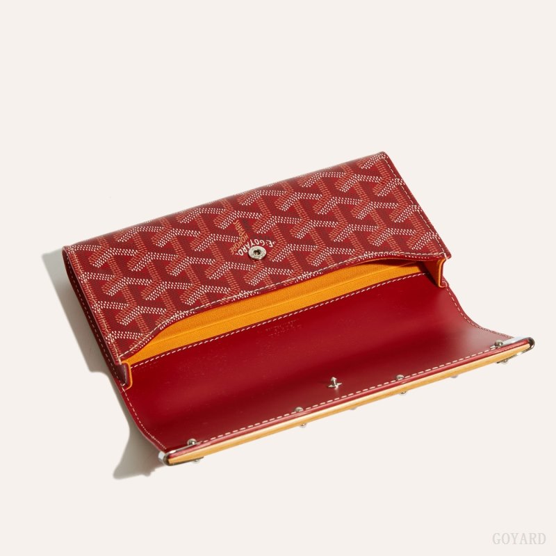 Bolsa Estuche Goyard Monte-Carlo Mini Case Rojas | GY-XYQ2302