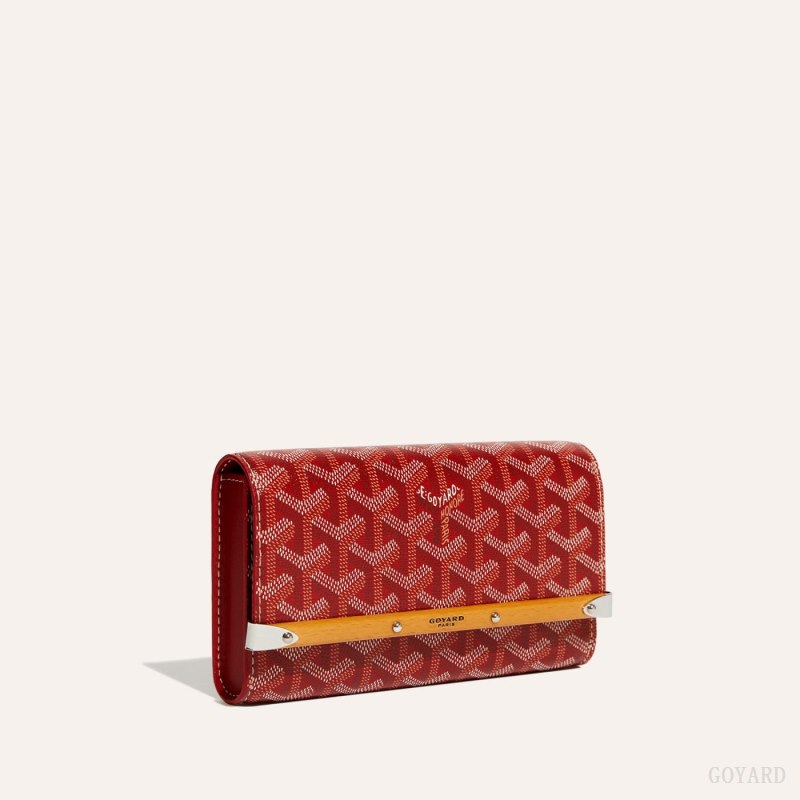 Bolsa Estuche Goyard Monte-Carlo Mini Case Rojas | GY-XYQ2302