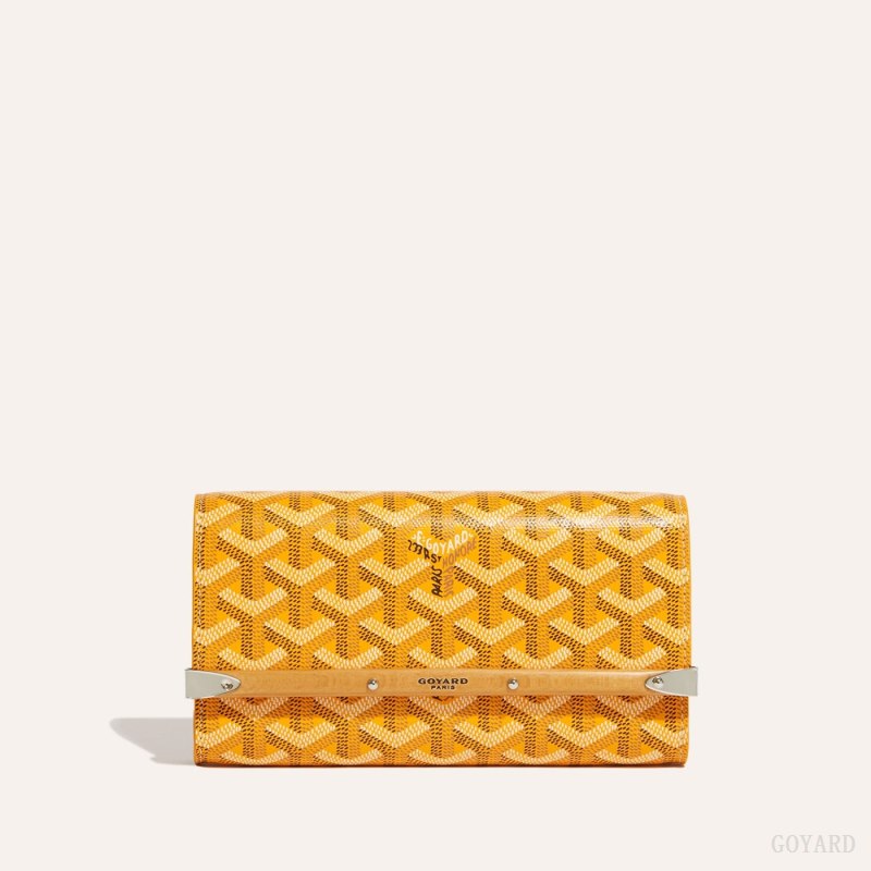 Bolsa Estuche Goyard Monte-Carlo Mini Case Amarillo | GY-VHT6885
