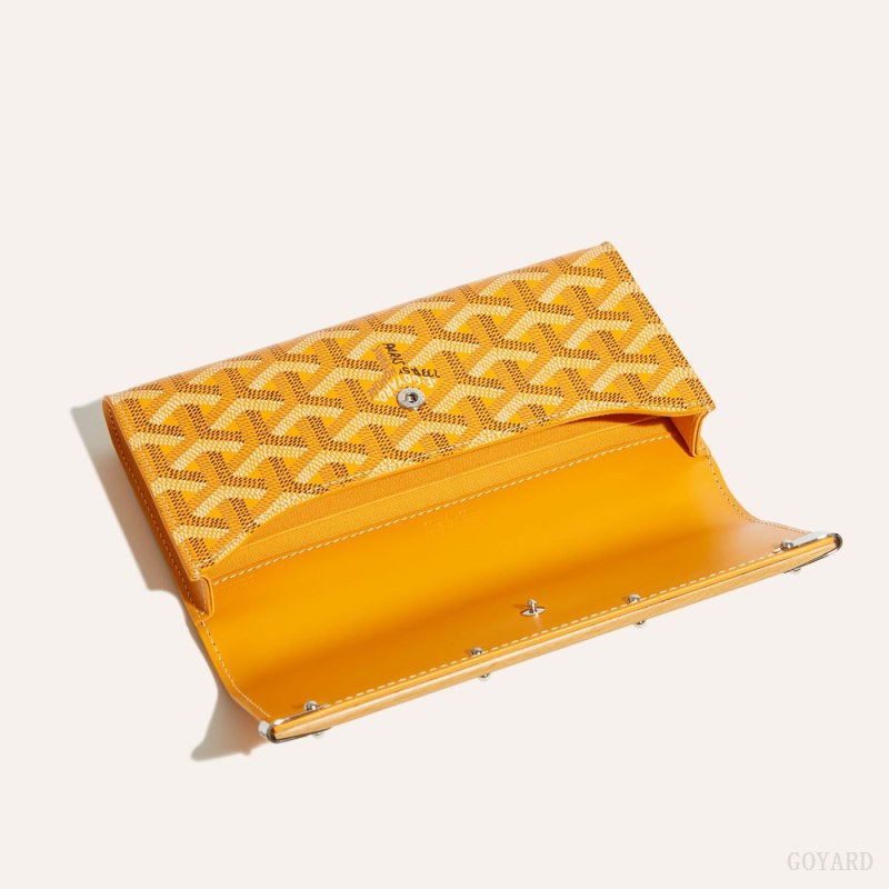 Bolsa Estuche Goyard Monte-Carlo Mini Case Amarillo | GY-VHT6885