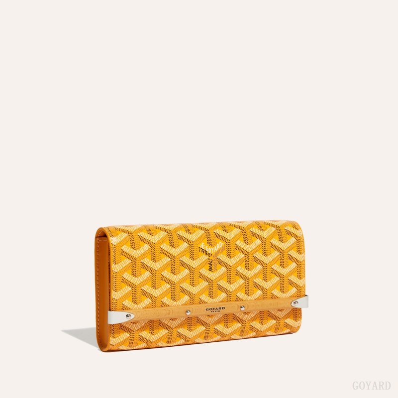 Bolsa Estuche Goyard Monte-Carlo Mini Case Amarillo | GY-VHT6885
