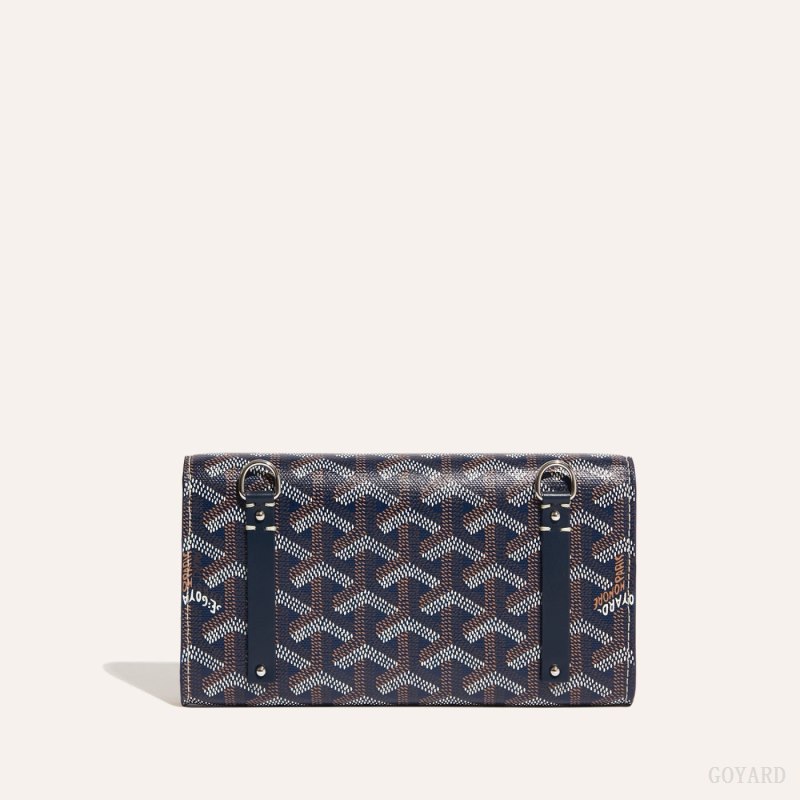 Bolsa Estuche Goyard Monte-Carlo Mini Case Azul Marino Azules | GY-KYH2144