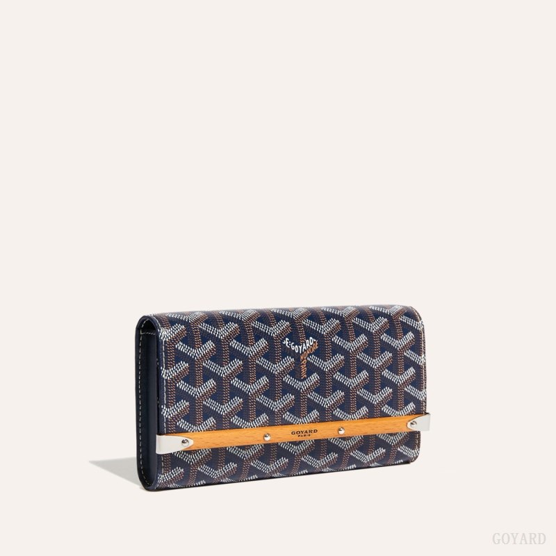 Bolsa Estuche Goyard Monte-Carlo Mini Case Azul Marino Azules | GY-KYH2144