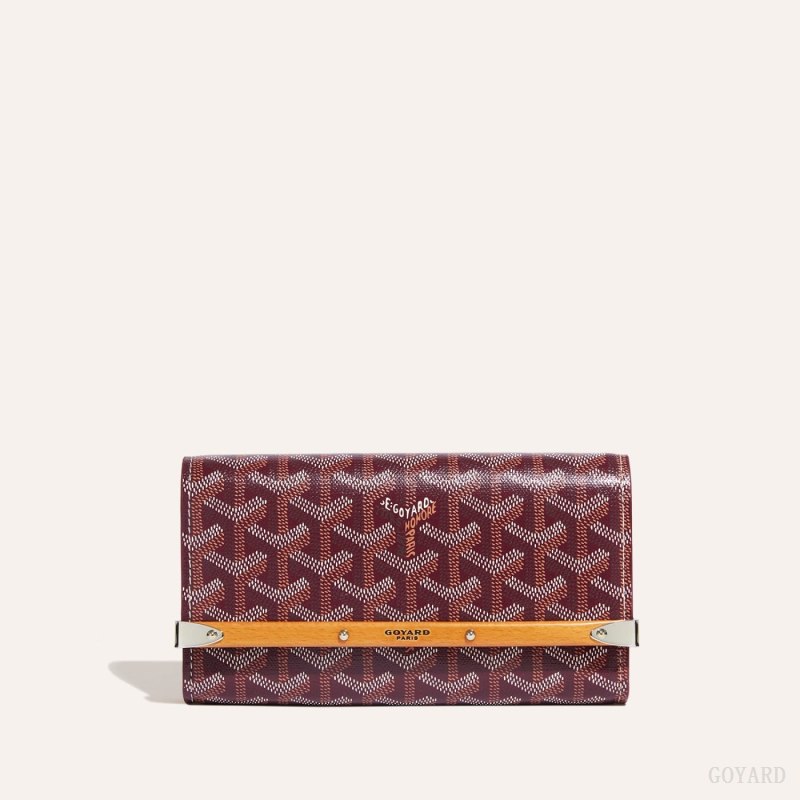 Bolsa Estuche Goyard Monte-Carlo Mini Case Burdeos | GY-QYP4265