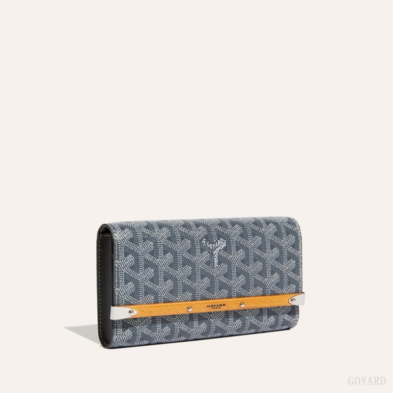 Bolsa Estuche Goyard Monte-Carlo Mini Case Gris | GY-HXJ8302