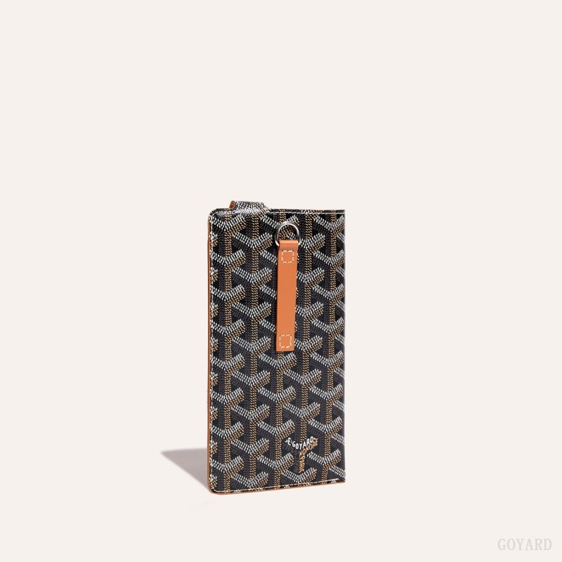 Bolsa Estuche Goyard Montmartre GM Case Negras Marrones | GY-PMK2820