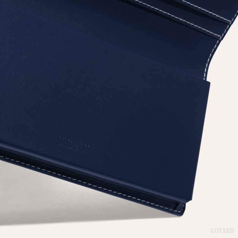 Bolsa Estuche Goyard SAINT-LAMBERT WALLET Azul Marino Azules | GY-OMA8385