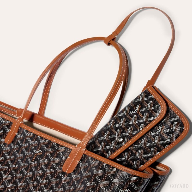 Bolsa de Mano Goyard ISABELLE BAG Negras Marrones | GY-DOL9293