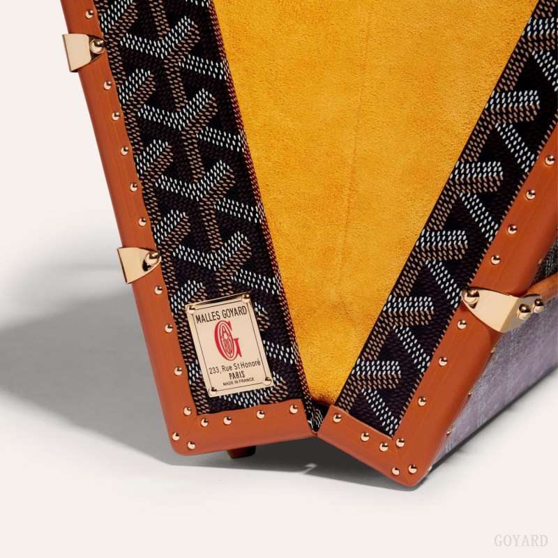 Bolsa de Mano Goyard PALACE MM TRUNK BAG Negras Marrones | GY-QJS3818