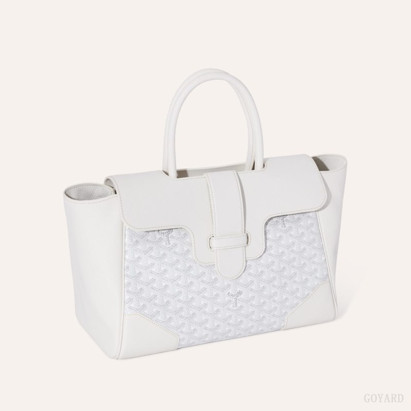 Bolsa de Mano Goyard Saïgon tote bag Blancas | GY-IJZ0811