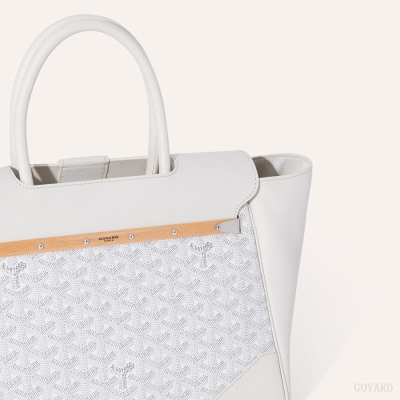 Bolsa de Mano Goyard Saïgon tote bag Blancas | GY-IJZ0811