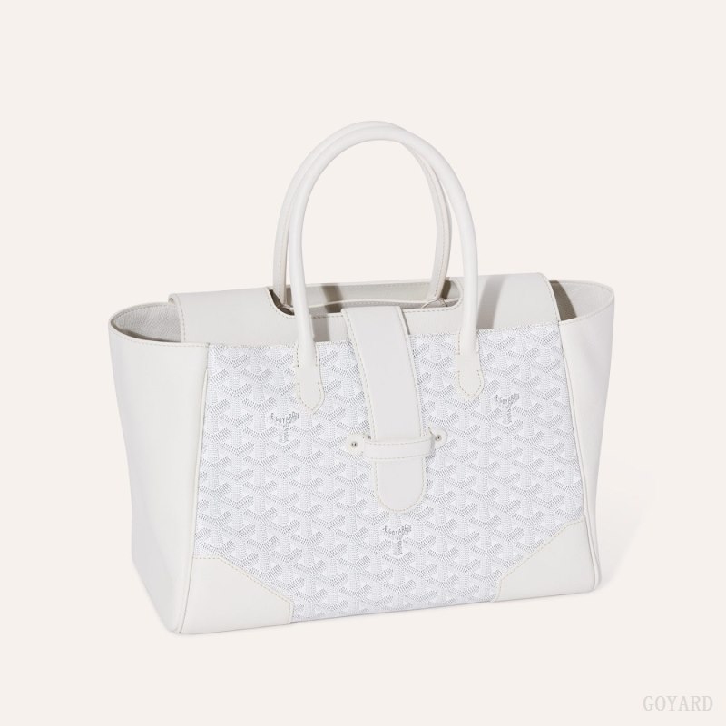 Bolsa de Mano Goyard Saïgon tote bag Blancas | GY-IJZ0811