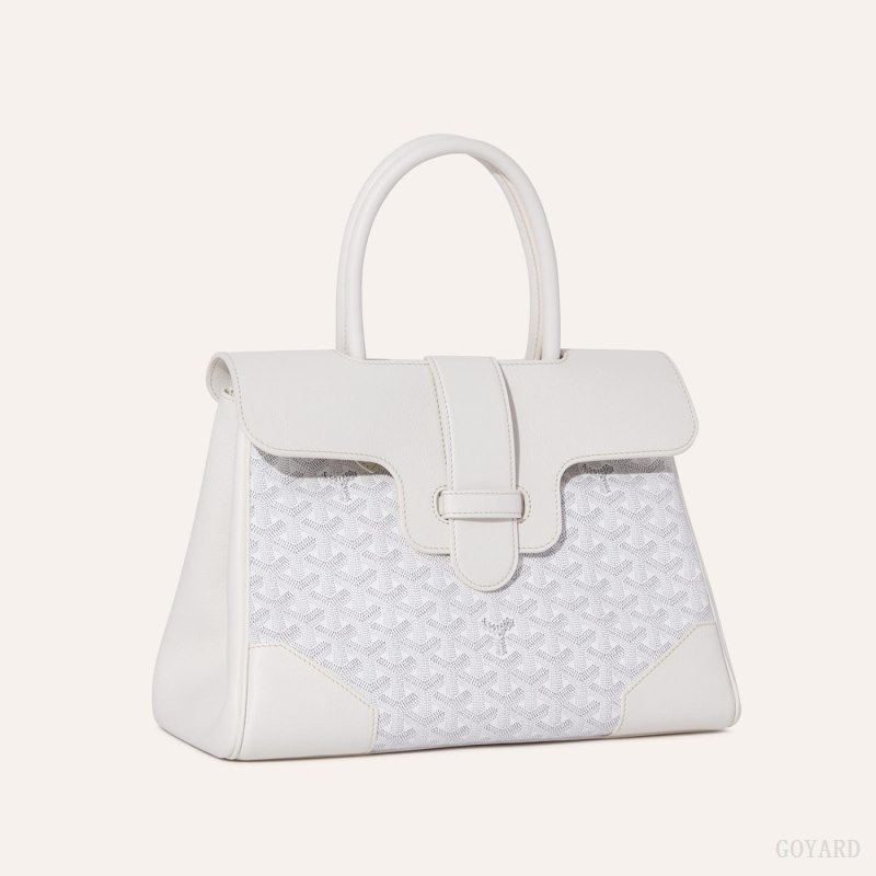 Bolsa de Mano Goyard Saïgon tote bag Blancas | GY-IJZ0811