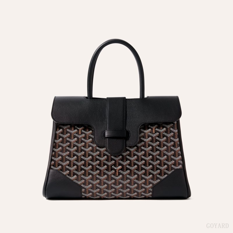 Bolsa de Mano Goyard Saïgon tote bag Negras | GY-KUF7936