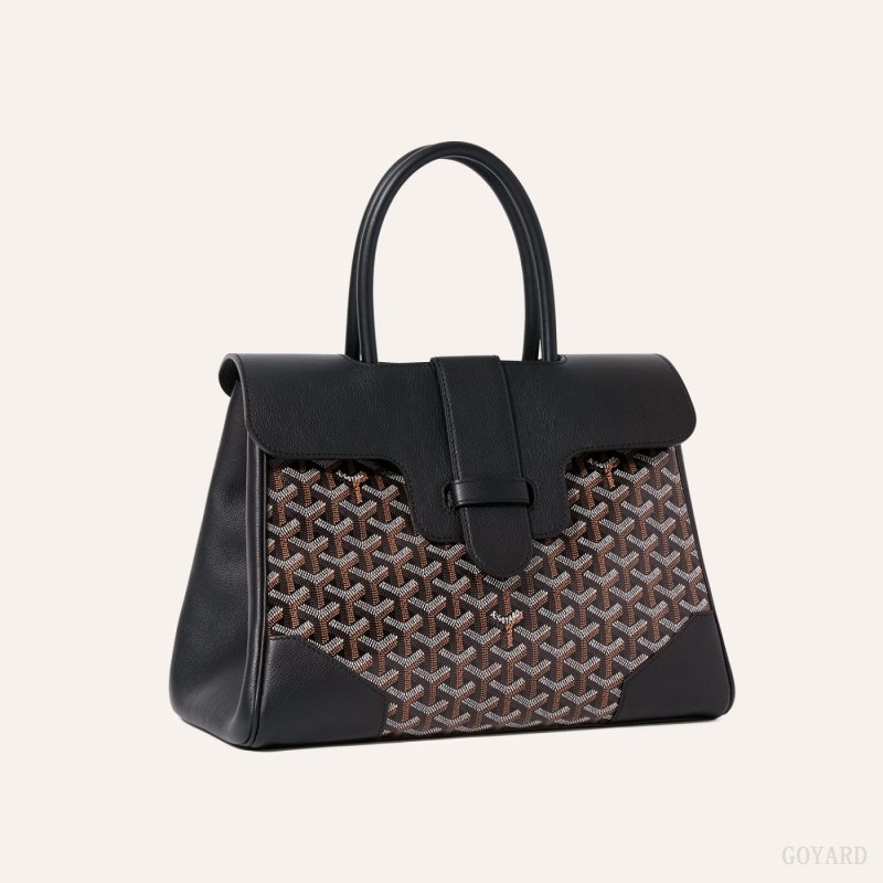 Bolsa de Mano Goyard Saïgon tote bag Negras | GY-KUF7936