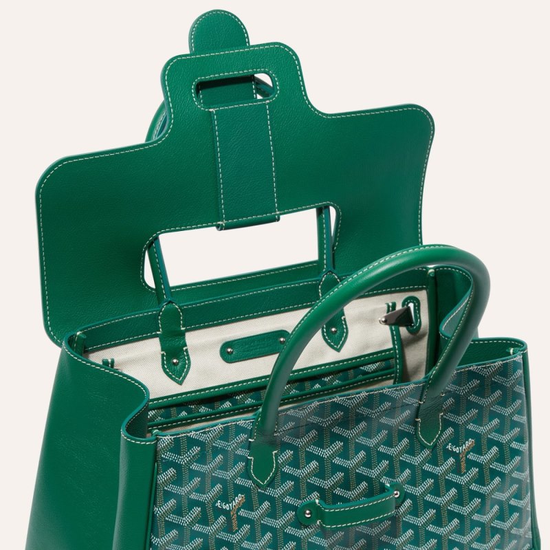 Bolsa de Mano Goyard Saïgon tote bag Verde | GY-WGH3528