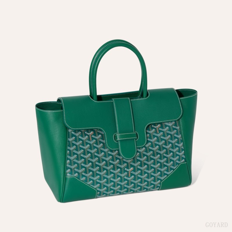 Bolsa de Mano Goyard Saïgon tote bag Verde | GY-WGH3528