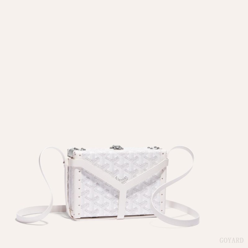 Bolsas Mini Goyard MINAUDIÈRE TRUNK BAG Blancas | GY-UDI1769