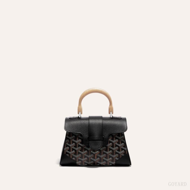Bolsas Mini Goyard SAIGON SOUPLE MINI BAG Negras | GY-MLD2774