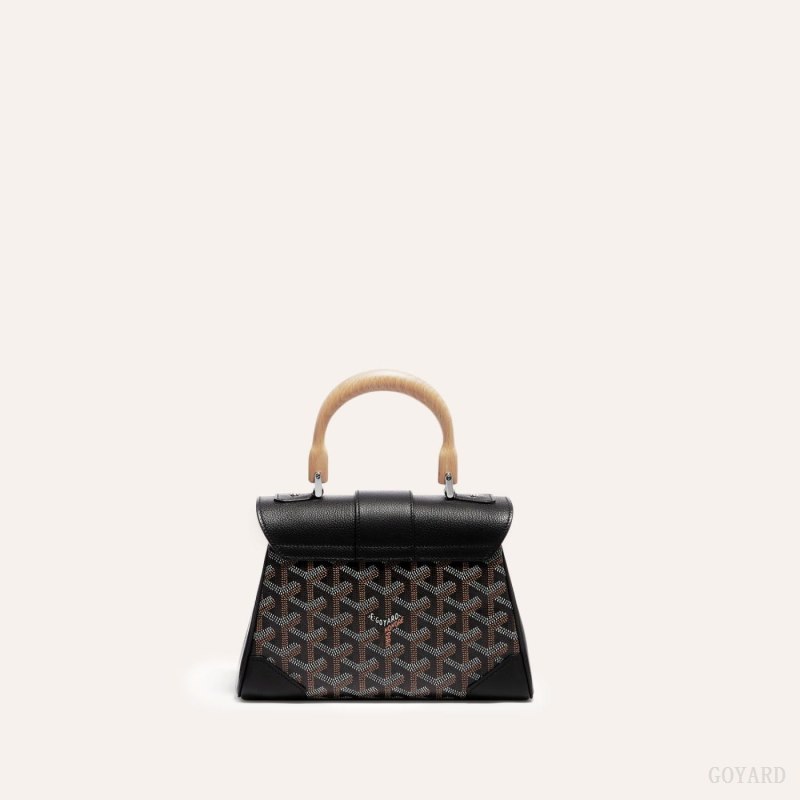 Bolsas Mini Goyard SAIGON SOUPLE MINI BAG Negras | GY-MLD2774