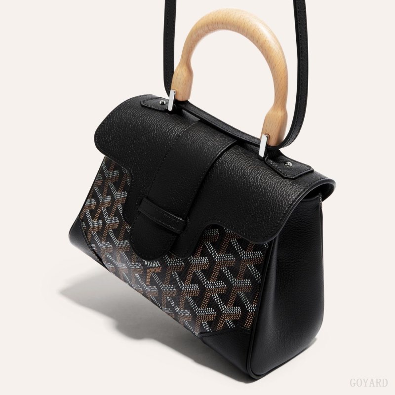Bolsas Mini Goyard SAIGON SOUPLE MINI BAG Negras | GY-MLD2774