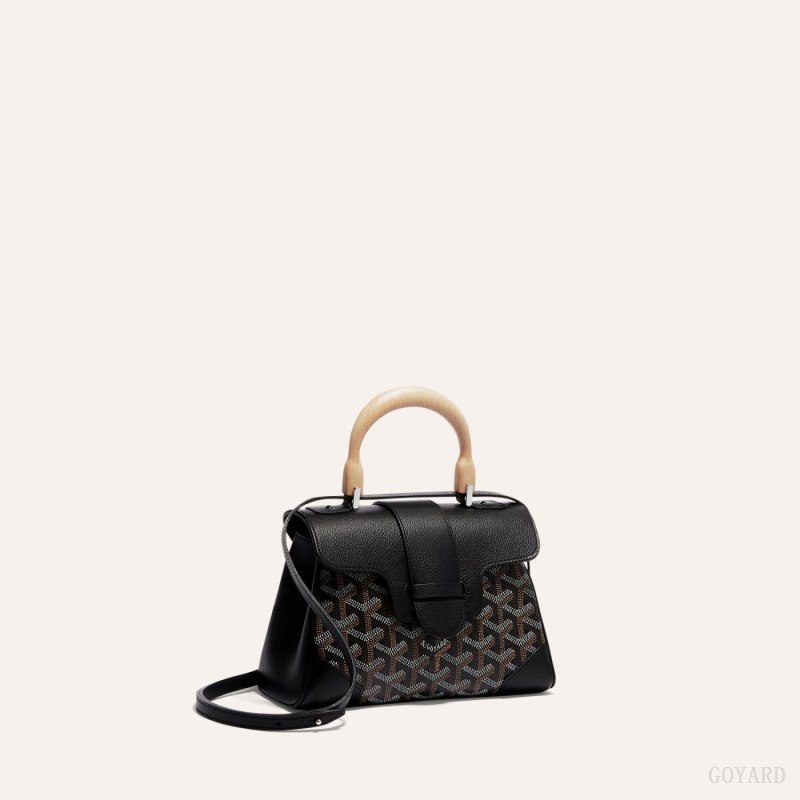 Bolsas Mini Goyard SAIGON SOUPLE MINI BAG Negras | GY-MLD2774