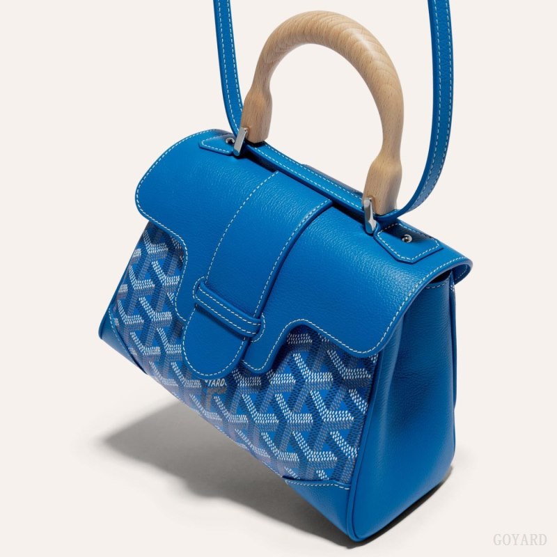 Bolsas Mini Goyard SAIGON SOUPLE MINI BAG Azules | GY-EJX0227