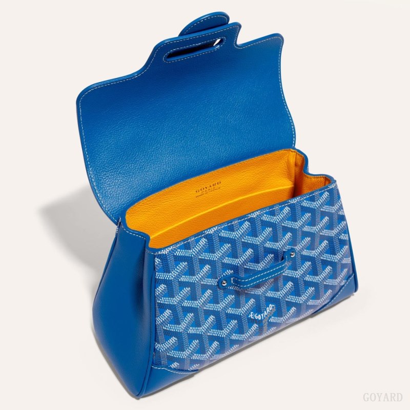 Bolsas Mini Goyard SAIGON SOUPLE MINI BAG Azules | GY-EJX0227