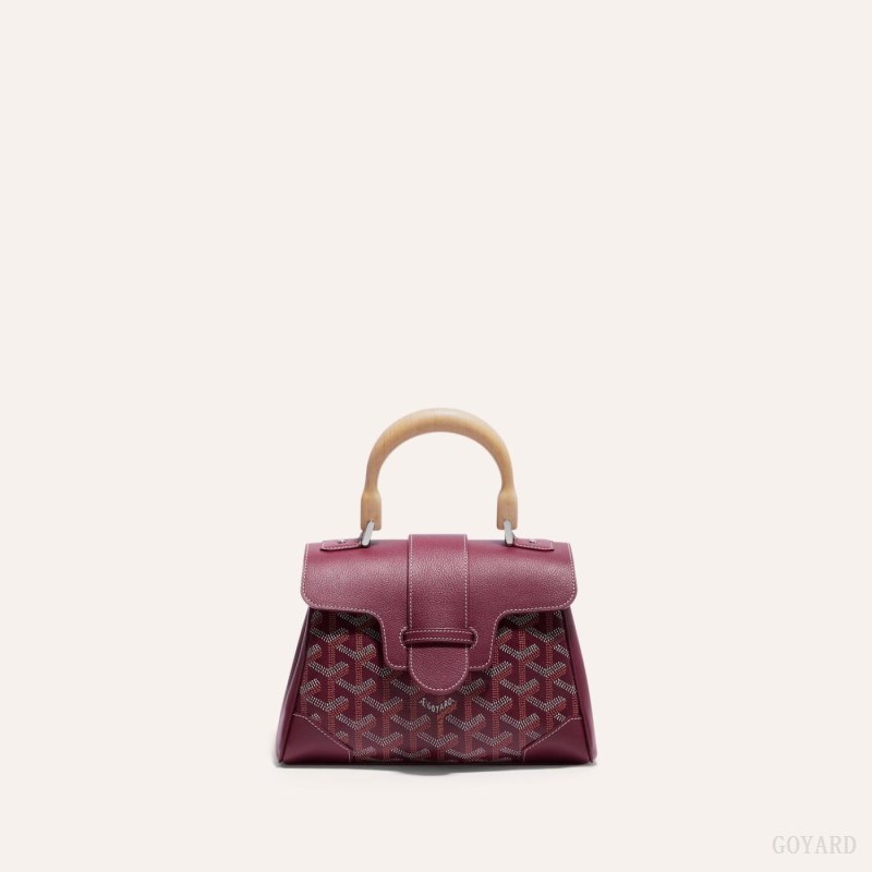 Bolsas Mini Goyard SAIGON SOUPLE MINI BAG Burdeos | GY-GRD0127