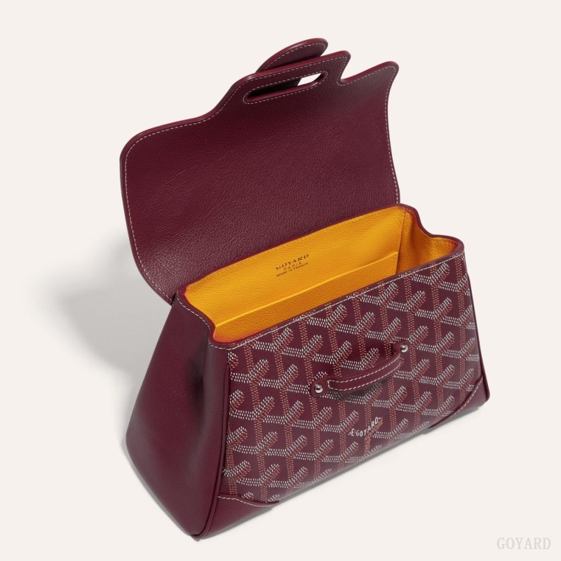 Bolsas Mini Goyard SAIGON SOUPLE MINI BAG Burdeos | GY-GRD0127