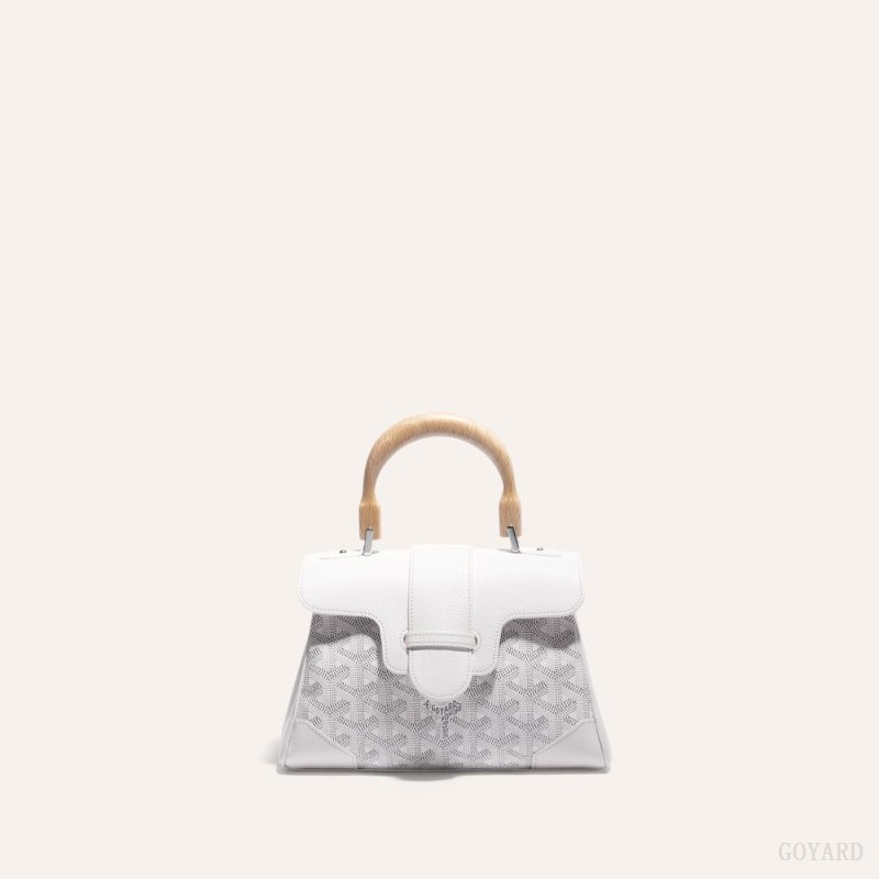 Bolsas Mini Goyard SAIGON SOUPLE MINI BAG Blancas | GY-DJB8849