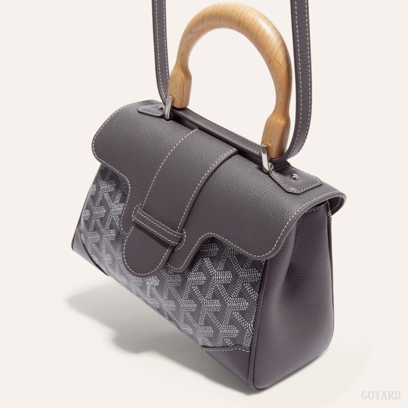 Bolsas Mini Goyard SAIGON SOUPLE MINI BAG Gris | GY-DQR2067