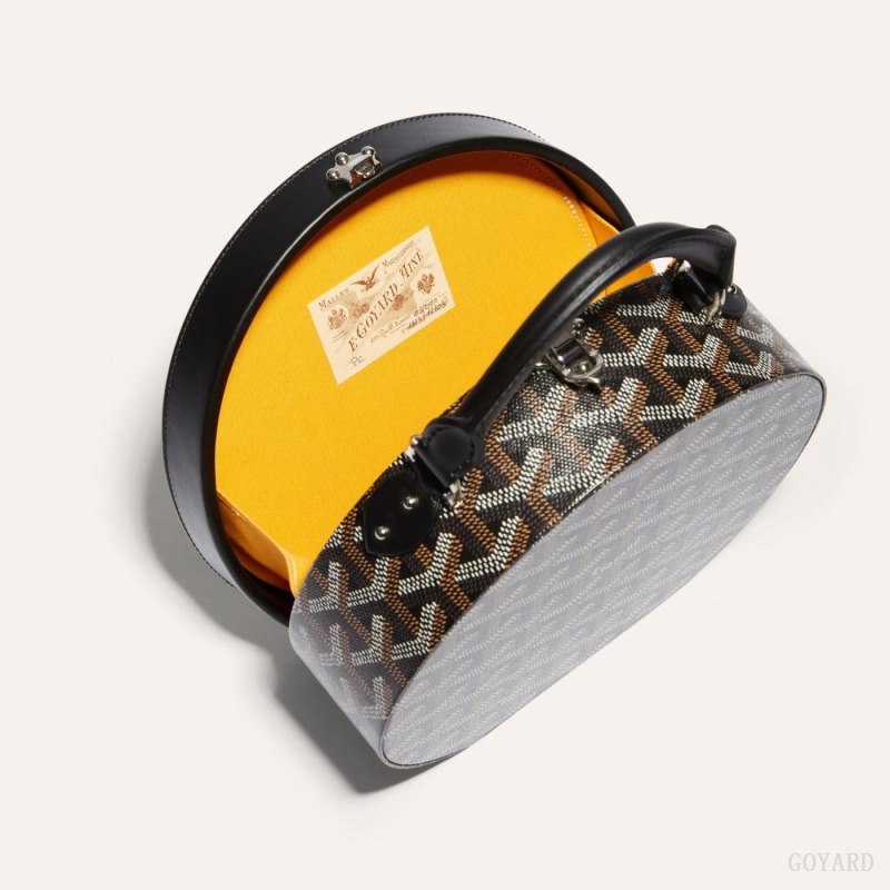 Bolsas Mini Goyard THE ALTO HATBOX TRUNK BAG Negras | GY-DEH4651