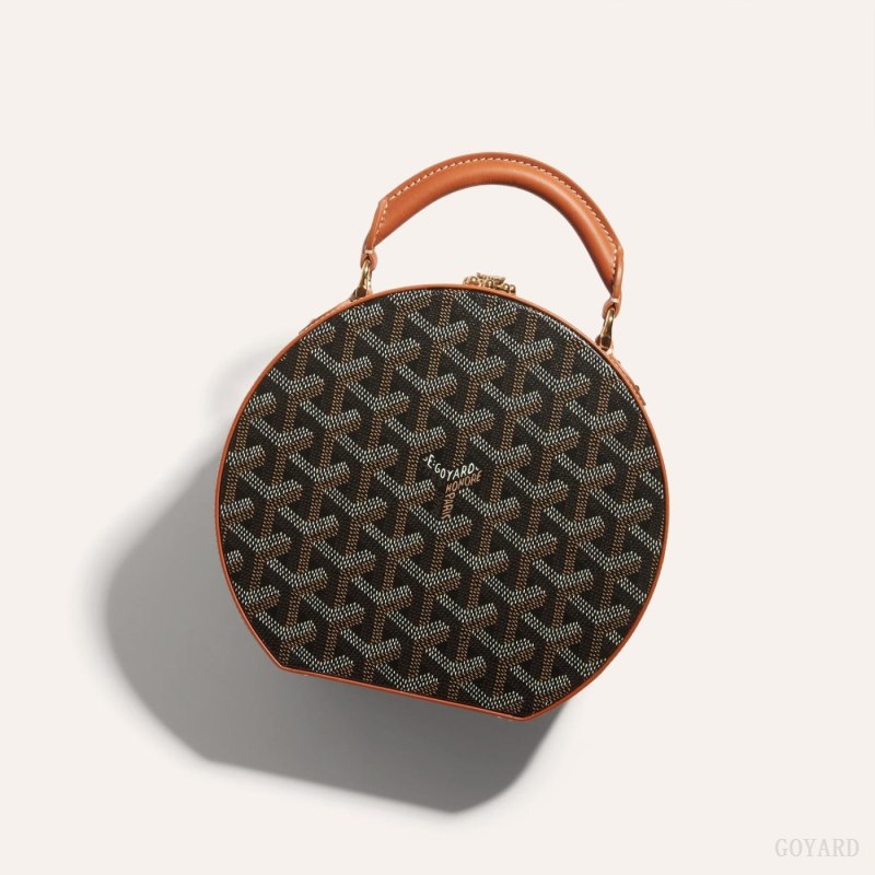 Bolsas Mini Goyard THE ALTO HATBOX TRUNK BAG Negras Marrones | GY-IBP6732