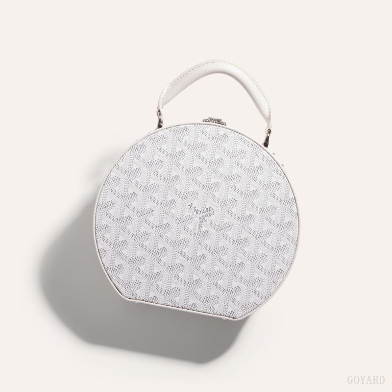 Bolsas Mini Goyard THE ALTO HATBOX TRUNK BAG Blancas | GY-AJN9852