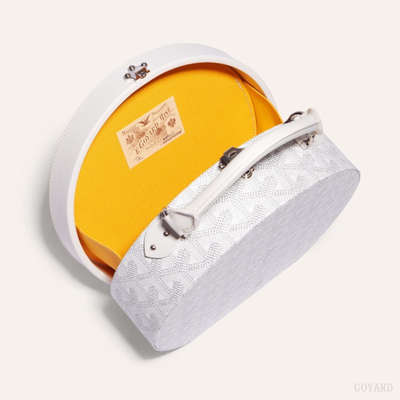 Bolsas Mini Goyard THE ALTO HATBOX TRUNK BAG Blancas | GY-AJN9852