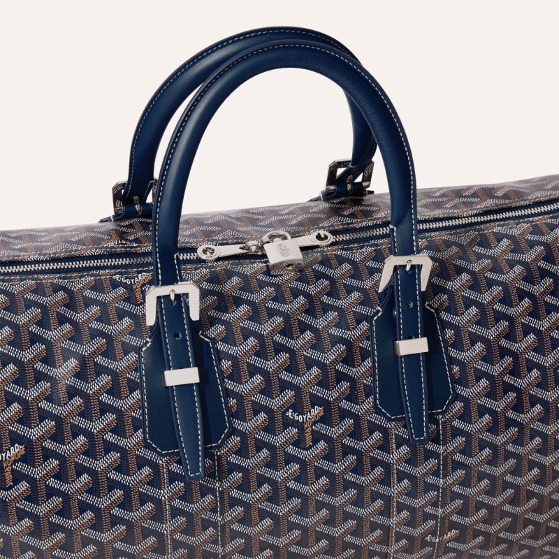 Bolsas de Viaje Goyard Boston 45 bag Azul Marino Azules | GY-ETC2945