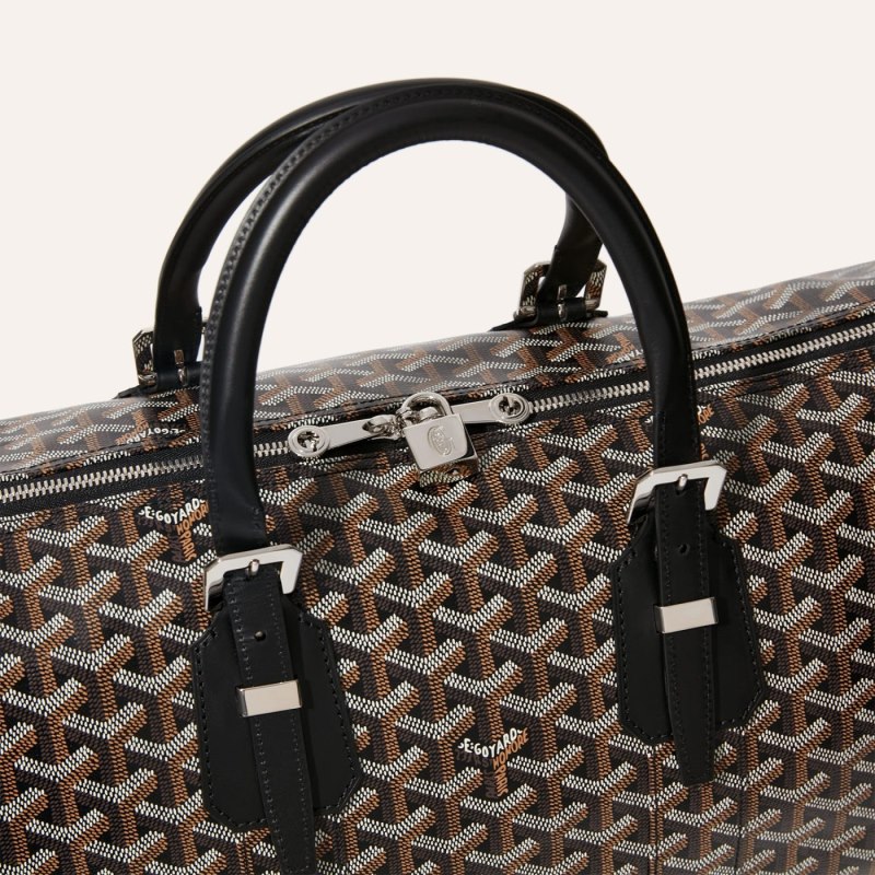 Bolsas de Viaje Goyard Boston 45 bag Negras | GY-HFY3960