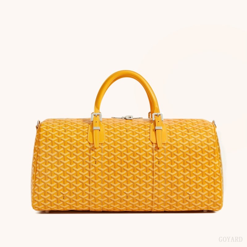 Bolsas de Viaje Goyard Boston 50 bag Amarillo | GY-JFV1585
