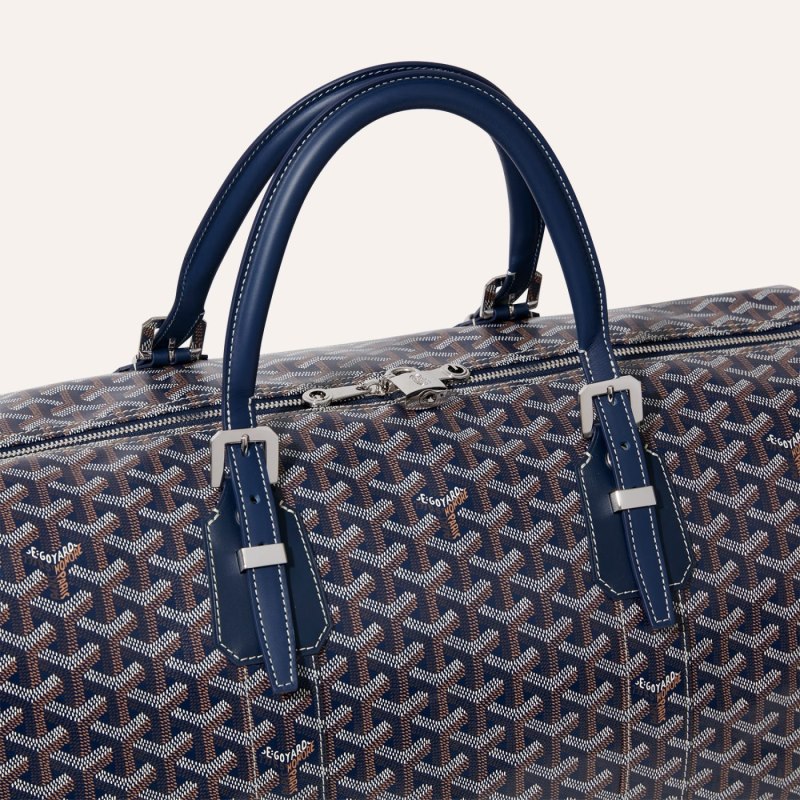 Bolsas de Viaje Goyard Boston 50 bag Azul Marino Azules | GY-JCF1438